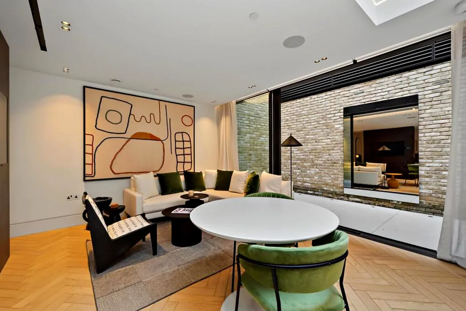 Living space maintained under full short-let management